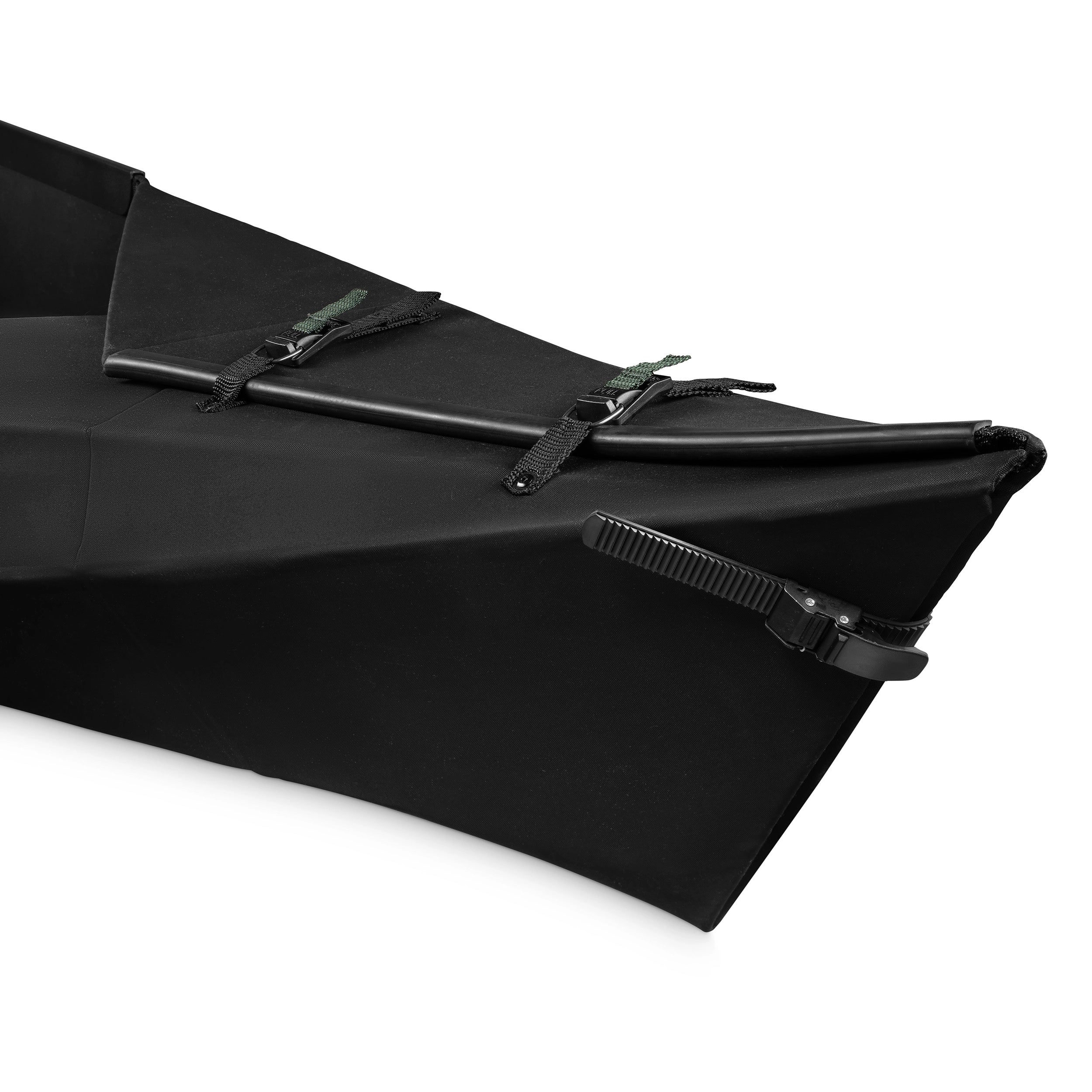 Folding kayak VIK 3.8 black/green