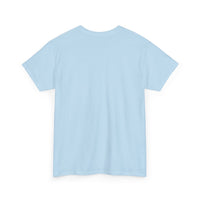 „Rückseite des NEW WAVE Urban Society T-Shirts von CLR Outdoor GmbH, hellblau, clean ohne Print, klassischer Rundhalsausschnitt.“